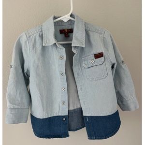 7 for All Mankind denim Shirts (2T)